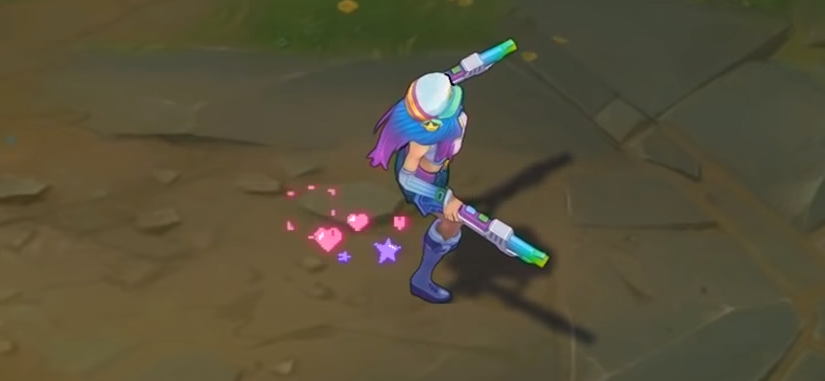 Arcade Miss Fortune chroma skin  pack for league of legends ingame picture
