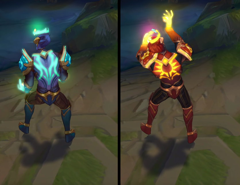 Arclight Brand chroma skin  pack for league of legends ingame picture