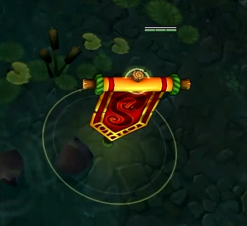 Banner of the Serpent Ward skin for league of legends ingame picture