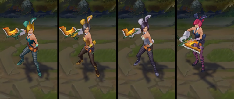 Battle Bunny Riven Chroma Skin League Of Legends Skin 