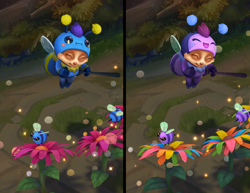 Beemo chroma skin  pack for league of legends ingame picture