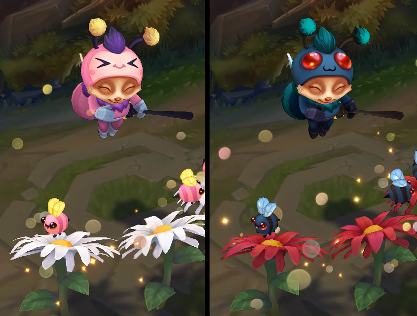 Beemo chroma skin  pack for league of legends ingame picture