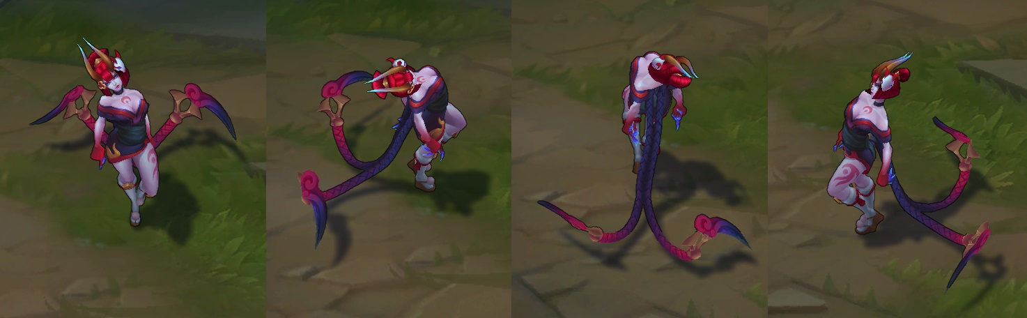Blood Moon Evelynn skin for league of legends ingame picture