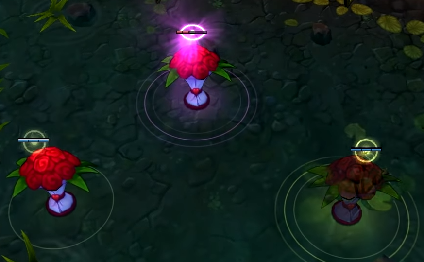 Bouquet Ward skin for league of legends ingame picture
