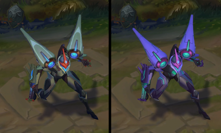 Bullet Angel Kai'Sa Chroma skin - League of Legends skin
