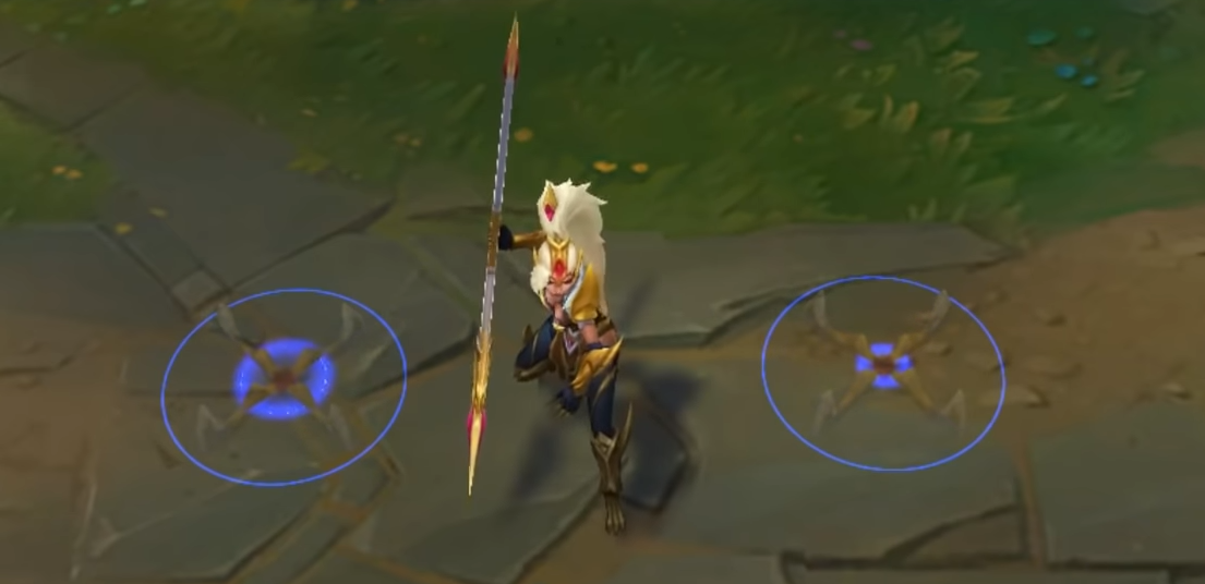 challenger nidalee chroma skin  pack for league of legends ingame picture