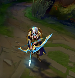 Championship Ashe Chroma skin - League of Legends skin