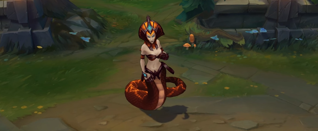 Classic Cassiopeia chroma skin  pack for league of legends ingame picture