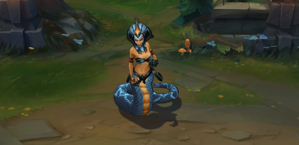 Classic Cassiopeia chroma skin  pack for league of legends ingame picture