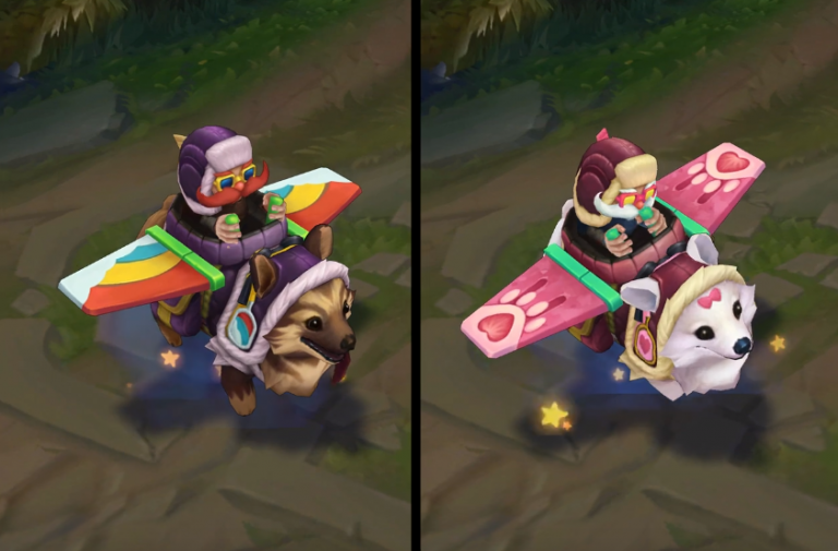 Corgi Corki Chroma skin - League of Legends skin