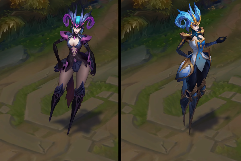 Coven Camille chroma skin  pack for league of legends ingame picture