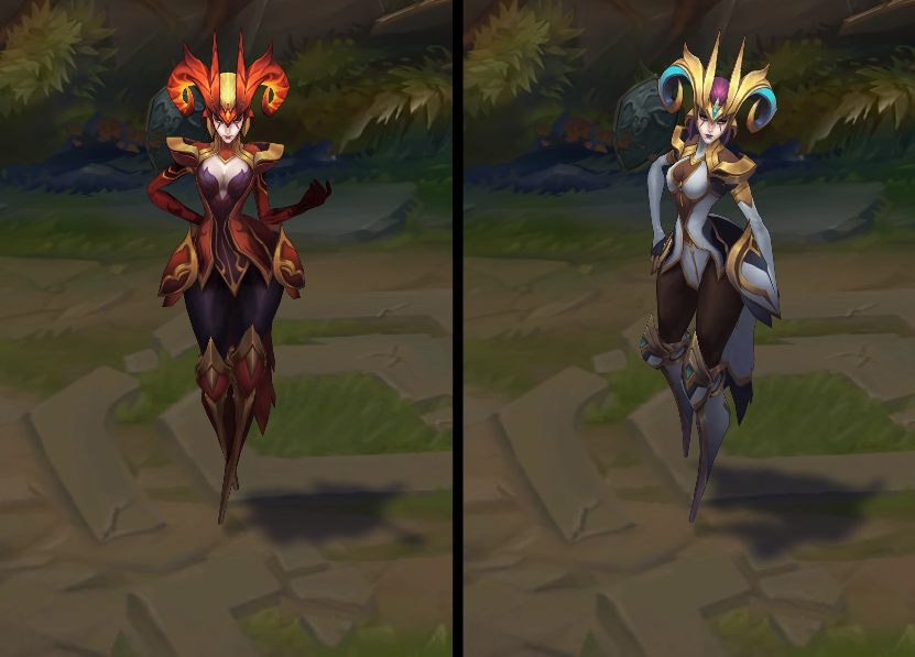 Coven Camille chroma skin  pack for league of legends ingame picture