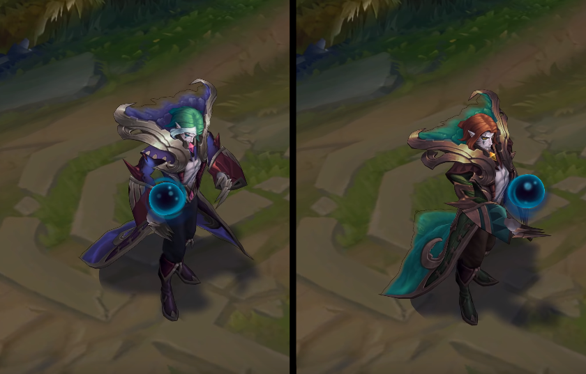 Dark Waters Vladimir chroma skin  pack for league of legends ingame picture