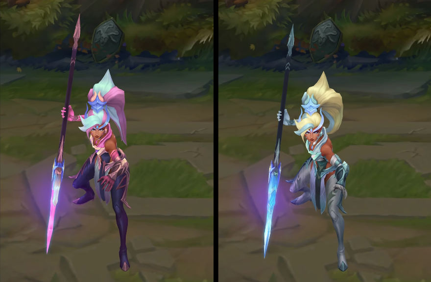 dawnbringer nidalee chroma skin