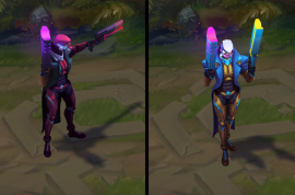 Demacia Vice Lucian Chroma skin - League of Legends skin