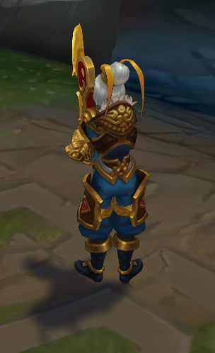 dragonblade riven chroma skin  pack for league of legends ingame picture