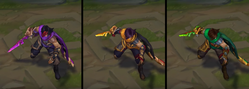 Dragonblade Talon Chroma skin - League of Legends skin