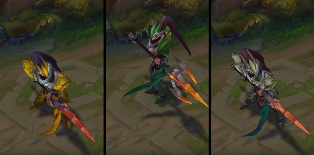 Dragonslayer Xin Zhao Chroma skin - League of Legends skin