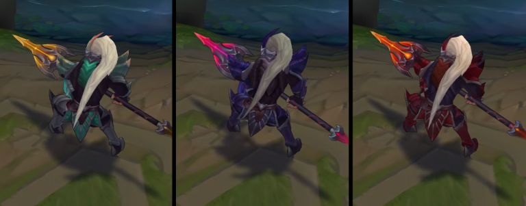 Dragonslayer Xin Zhao Chroma skin - League of Legends skin