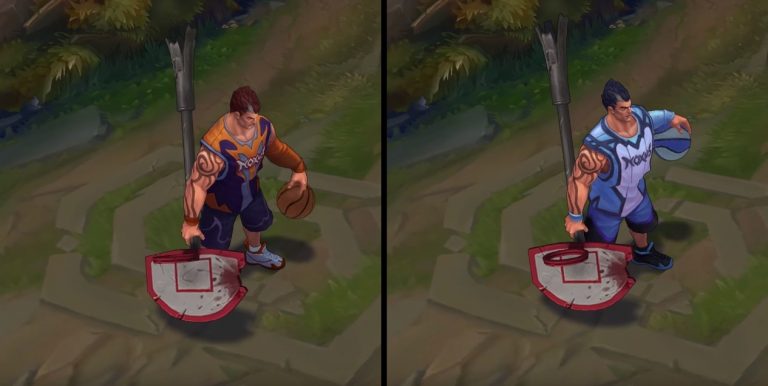 Dunkmaster Darius Chroma skin - League of Legends skin