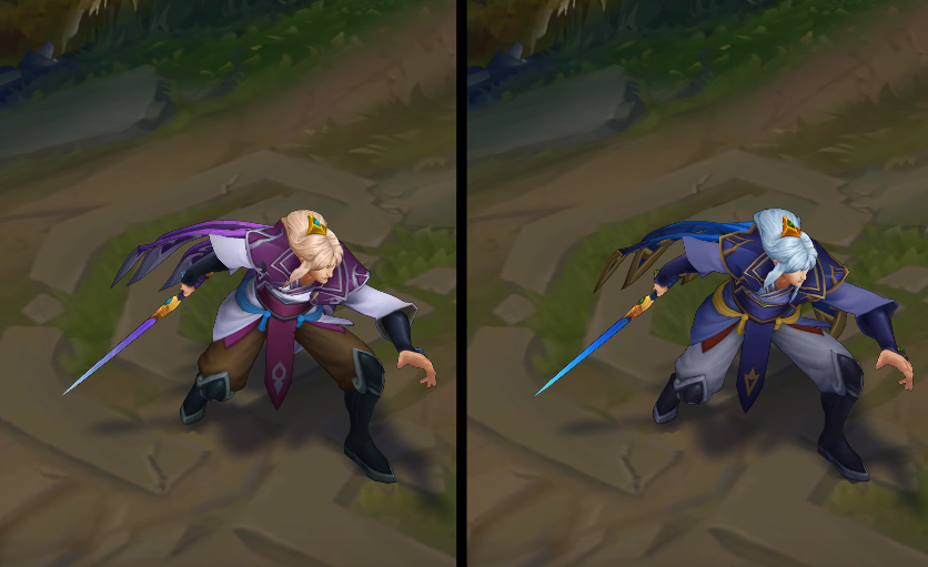 Enduring Sword Talon chroma skin  pack for league of legends ingame picture