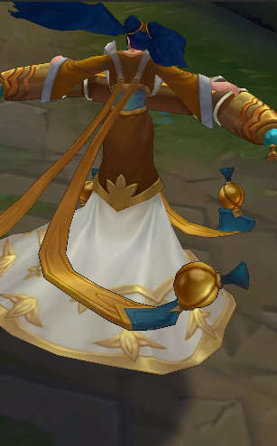 guqin sona chroma skin  pack for league of legends ingame picture