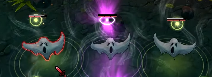 Haunting Ward skin for league of legends ingame picture
