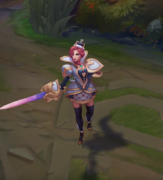 heartpiercer fiora chroma skin  pack for league of legends ingame picture