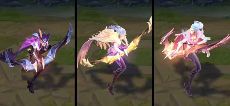 High Noon Ashe Chroma Skin - League Of Legends Skin