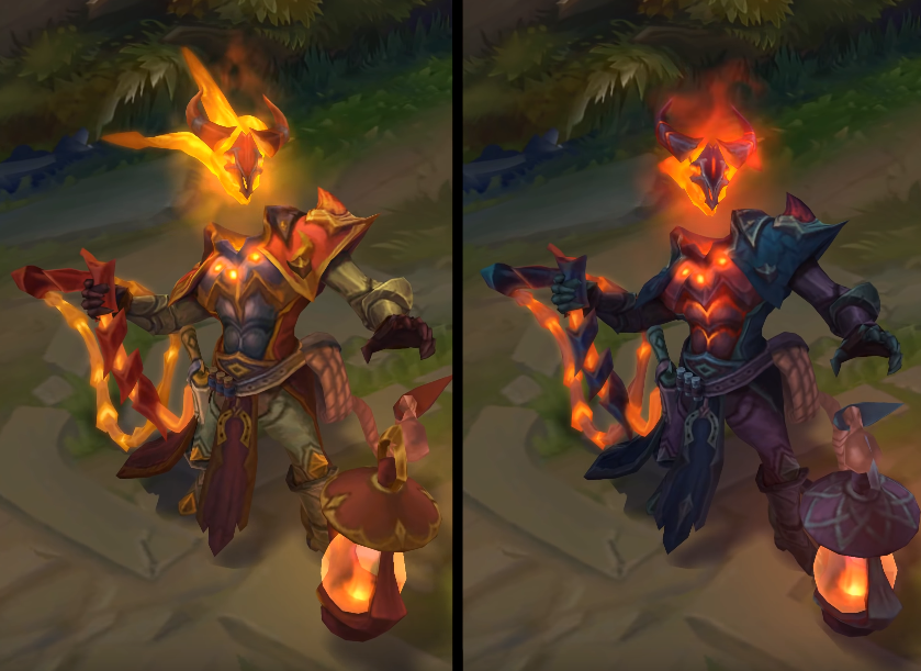 High Noon Thresh chroma skin  pack for league of legends ingame picture