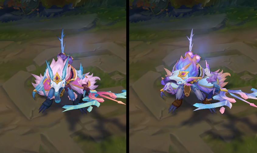 Ice king twitch chroma skin  pack for league of legends ingame picture