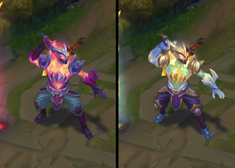 Infernal Shen Chroma skin - League of Legends skin