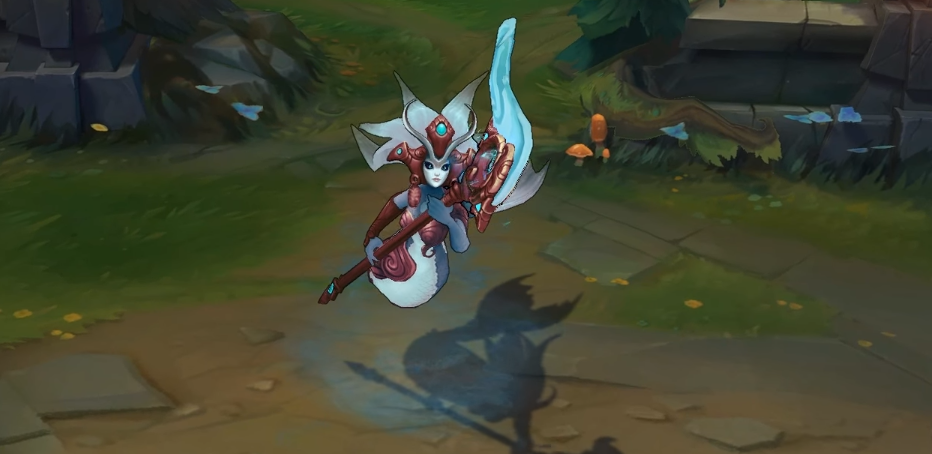 Koi Nami chroma skin  pack for league of legends ingame picture