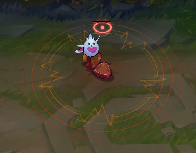 Love Dove Ward skin for league of legends ingame picture