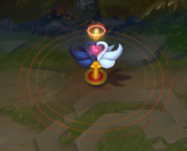 Lovebirds Ward skin for league of legends ingame picture