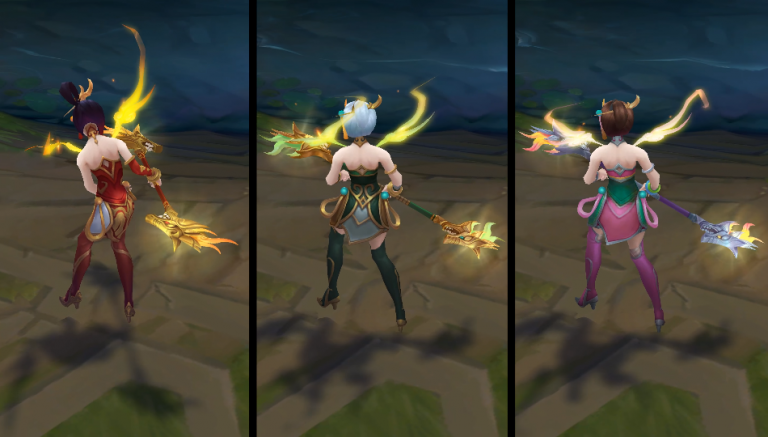 Lunar Empress Lux Chroma skin - League of Legends skin
