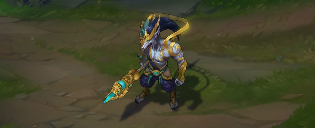 Lunar Guardian Nasus - League of Legends skin - LoL Skin