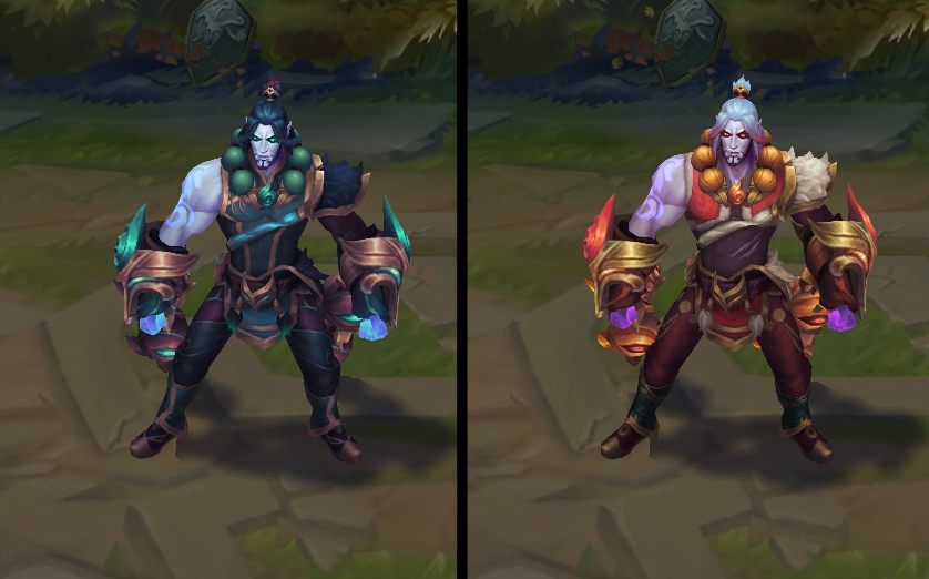 Lunar Wraith Sylas chroma skin  pack for league of legends ingame picture