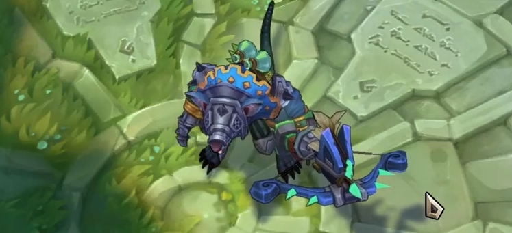 medieval twitch chroma skin  pack for league of legends ingame picture