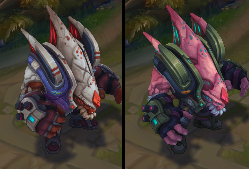 Odyssey Malphite chroma skin  pack for league of legends ingame picture