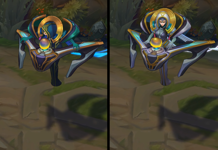 odyssey sona chroma skin  pack for league of legends ingame picture
