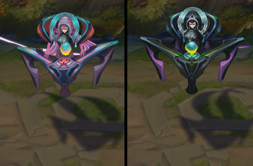 odyssey sona chroma skin  pack for league of legends ingame picture