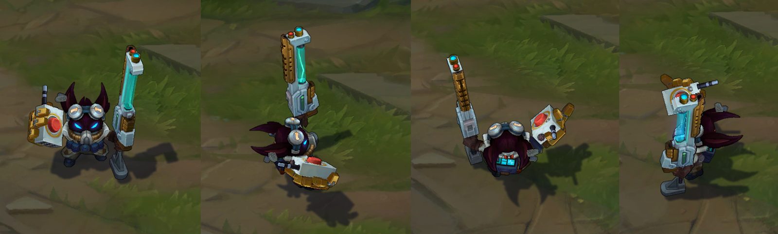 omega squad veigar chroma skin  pack for league of legends ingame picture