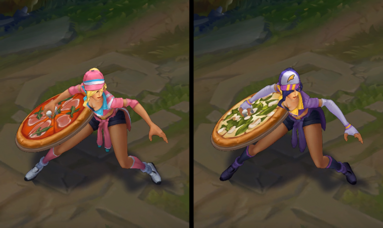 Pizza Delivery Sivir Chroma Skin League Of Legends Skin