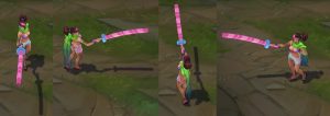 Pool Party Fiora Chroma skin - League of Legends skin