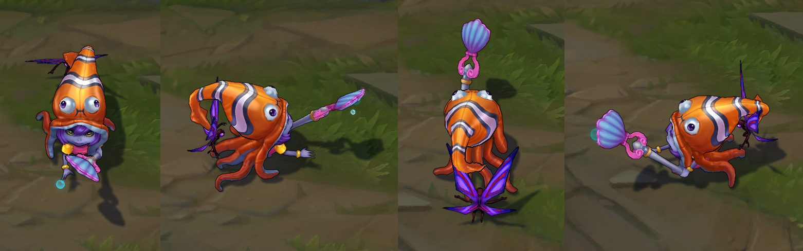 party lulu chroma skin  pack for league of legends ingame picture