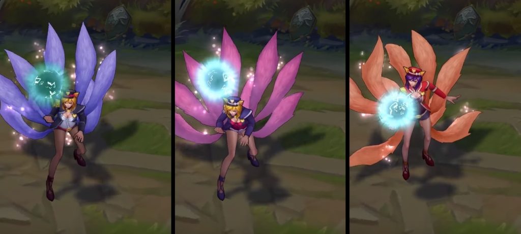 Popstar Ahri Chroma skin - League of Legends skin