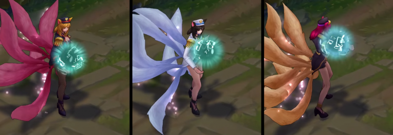 Popstar Ahri Chroma skin - League of Legends skin