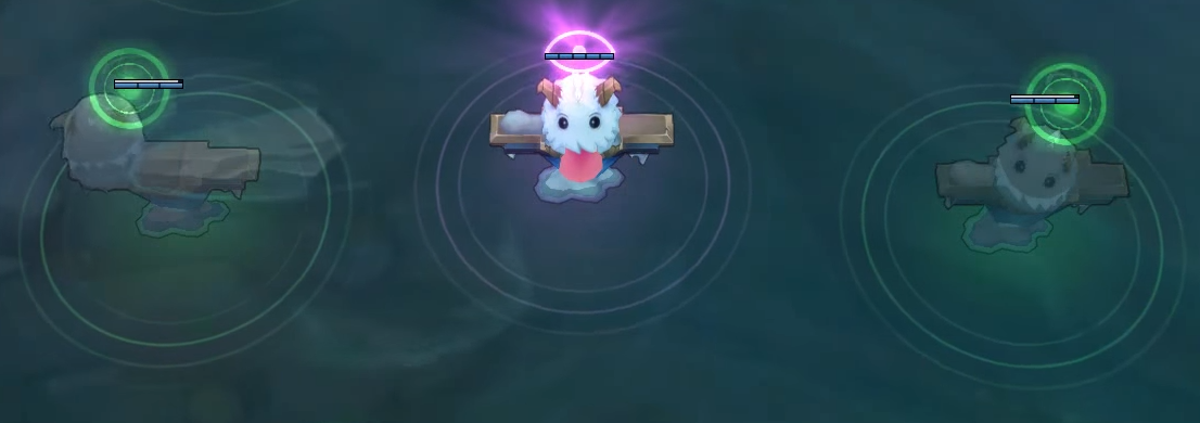 Poro Ward skin for leauge of legends ingame pictures