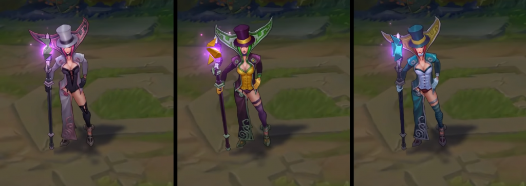 Prestigious LeBlanc Chroma skin - League of Legends skin